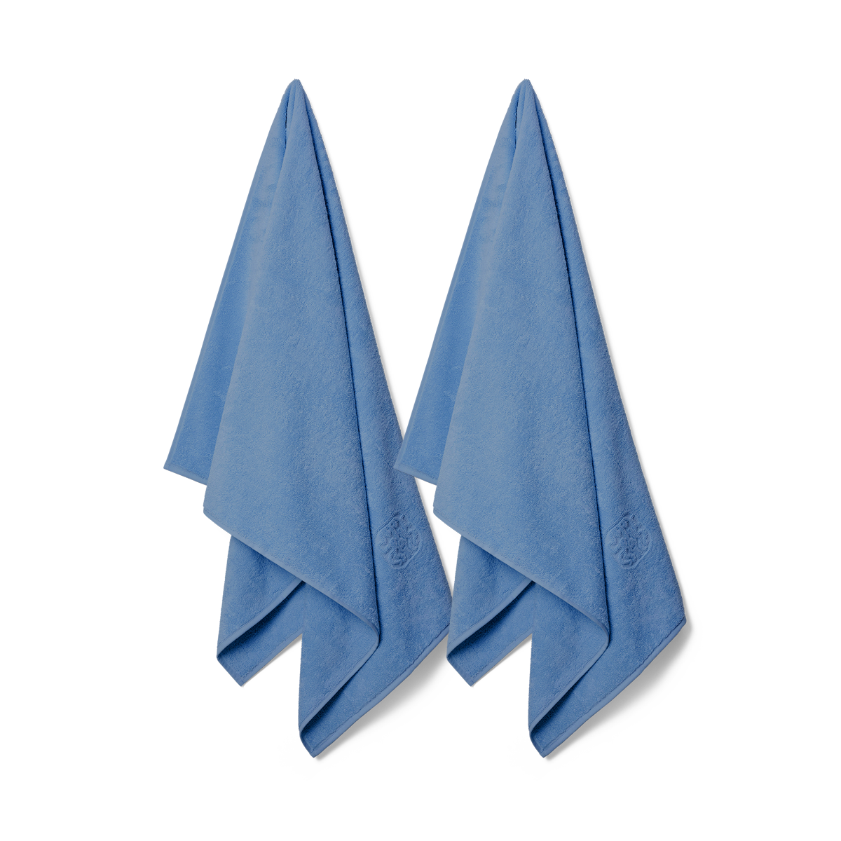 2 st. badhanddukar, Bright Blue