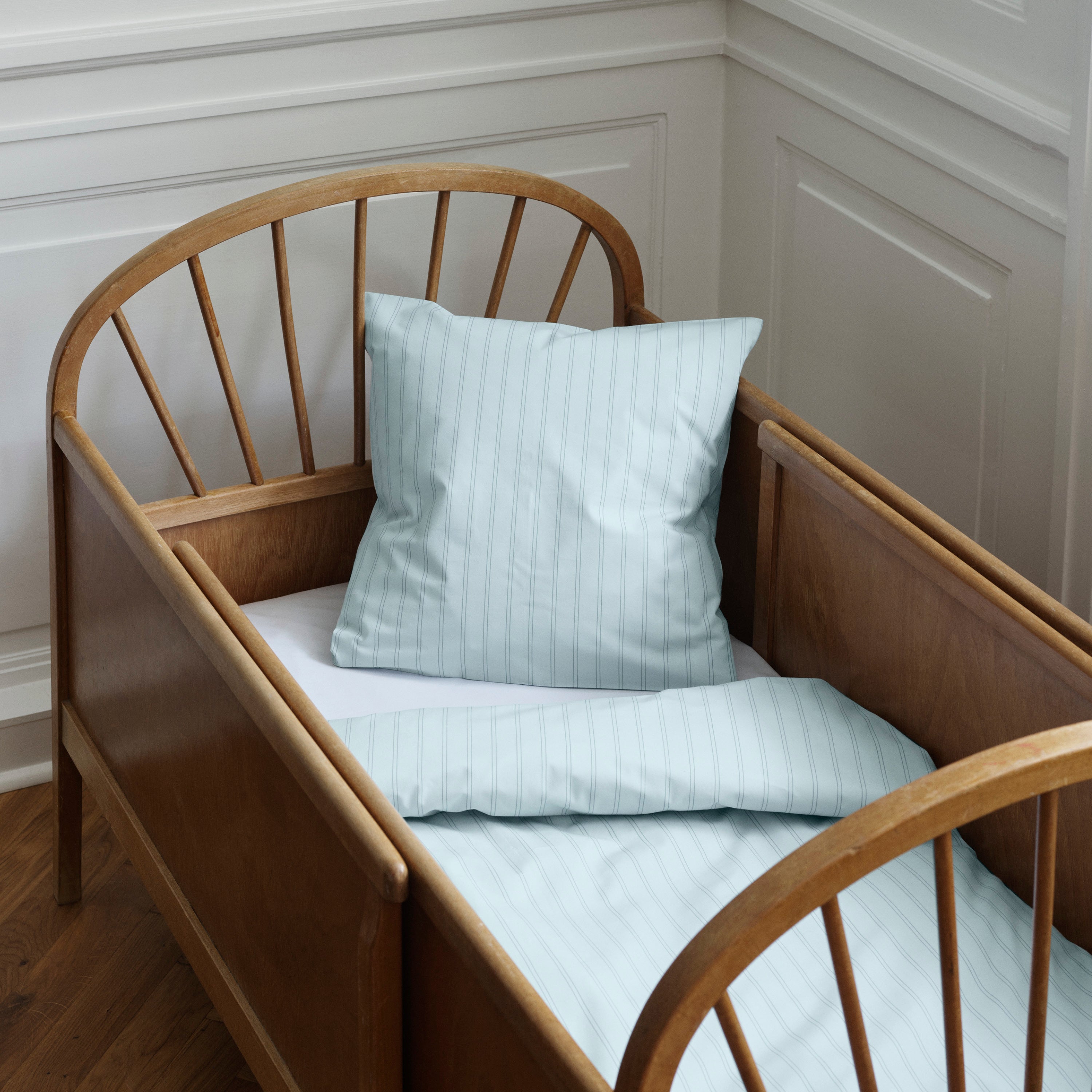SUPIMA PERCALE PINSTRIPE FÖR BARN